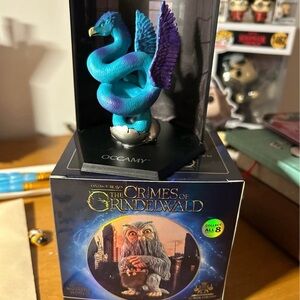 Occamy Blue and Purple Figurine - Fantastic Beasts Collection